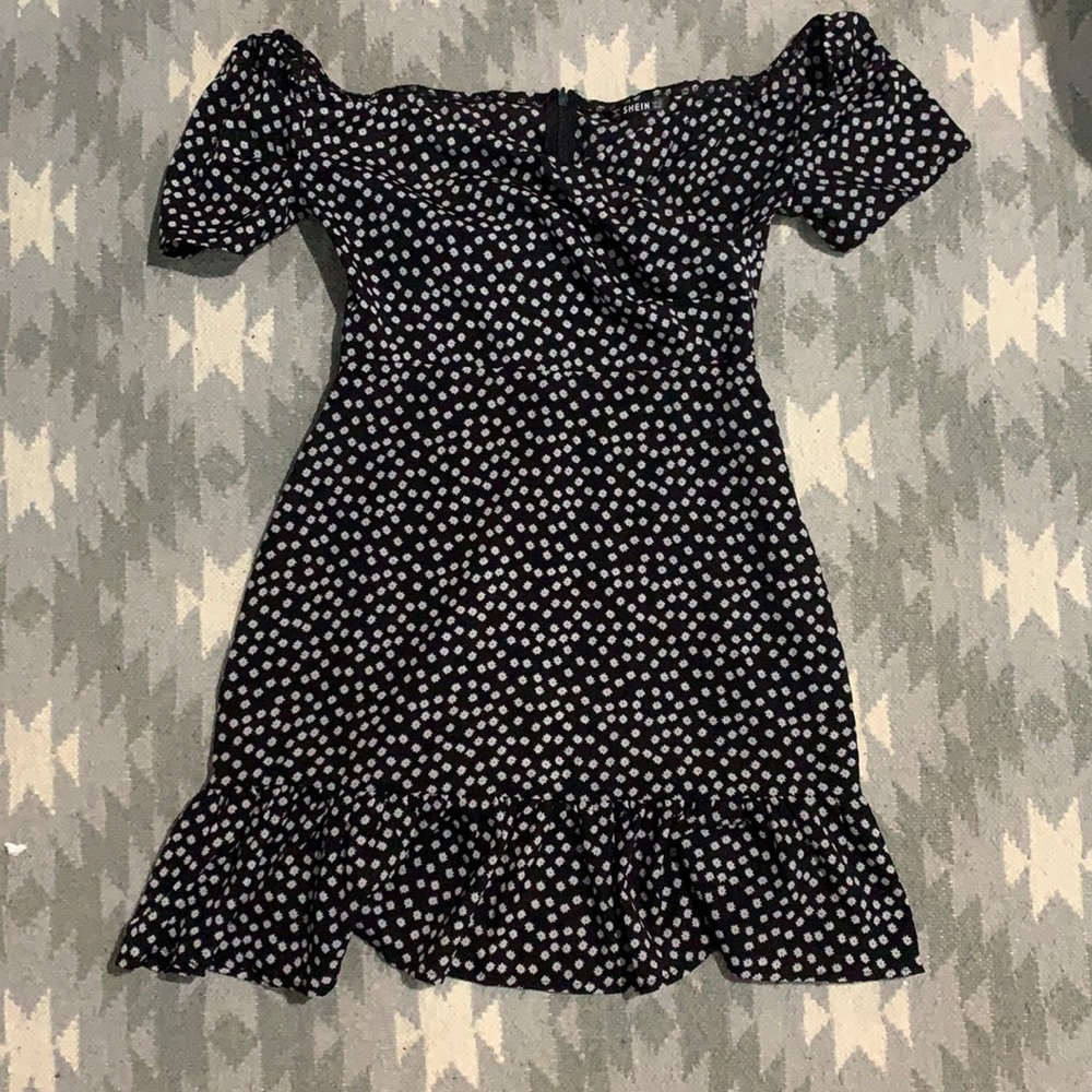 Shein off the shoulder dress